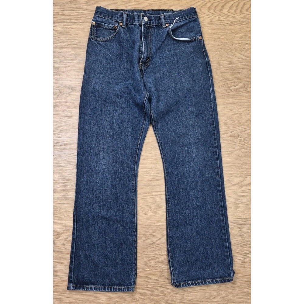 Vtg Levi's 517 Jeans Mens 32x30 Blue Denim Bootcut Slim Fit Cowboy Actual 30x30